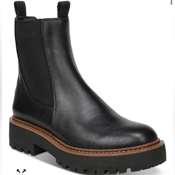 Sam Edelman Women's Laguna Lug-Sole Chelsea Booties size 7.5 - Picture 1 of 7